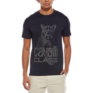 Cavalli Class Mens  T-Shirt, Navy